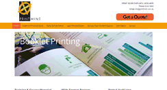 Desktop Screenshot of printmint.com.au